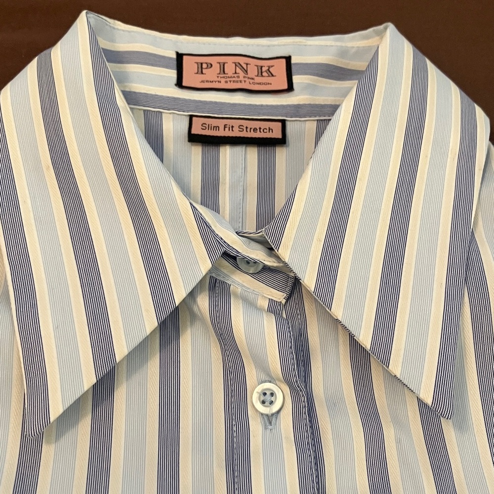 NWT Thomas Pink button down dress shirt, size 4
